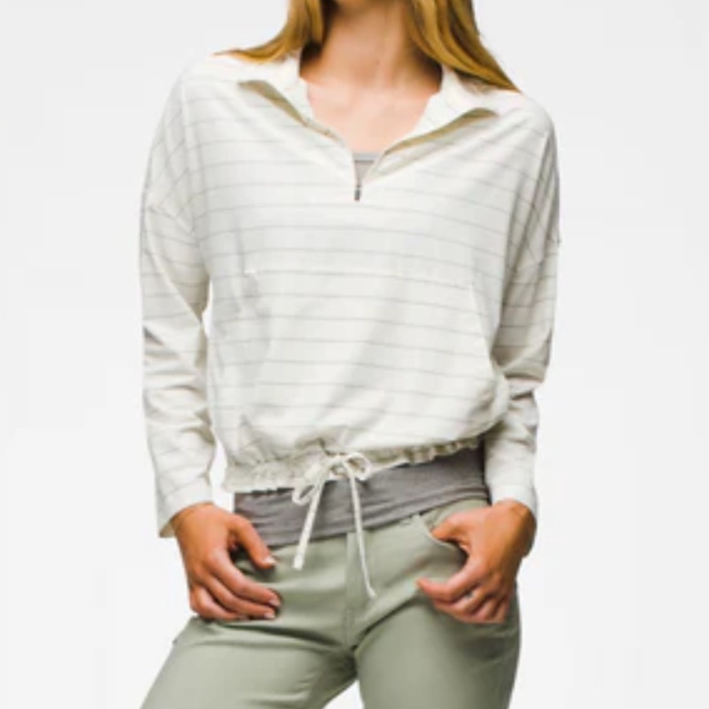 Prana Railay Pullover - Canvas Stripe